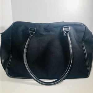 Calvin Klein Oversized Duffle Bag Black Weekender Travel Overnight Bag
